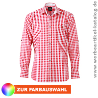 Herren-Hemd im klassischen Trachtenlook-Oktoberfest Outfit fr Lausbuben.