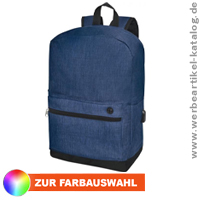 Hoss 15,6 Business Laptop-Rucksack, als Kundengeschenk mit Ihrem individuellen Branding! 