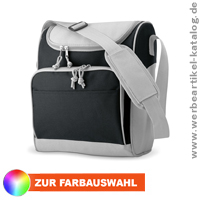 Werbeartikel Kühltasche Zipper - mit Frottasche Werbeartikel Kühltasche Zipper - mit Frottasche