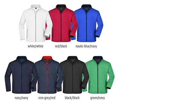 Funktionelle Softshell-Jacke für Sport und Promotion, mit Ihrer Werbung! 