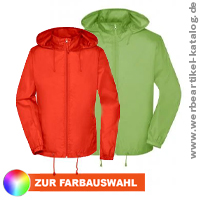 Promo Jacke - Windbreaker für Promotion, Werbung und Freitzeit mit Ihrem Logo! 