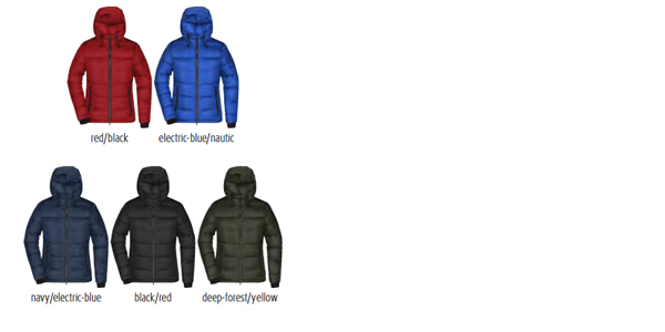 Padded Jacket, gesteppte Winterjacke als Werbejacke für Ihre Promotion!