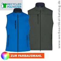 Softshell Vest, klassische Softshellweste für Damen und Herren als Werbegeschenk!