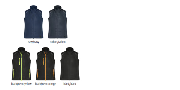 Hybrid Vest, Softshellweste im attraktiven Materialmix als Promotionjacke mit Ihrem Logo!  