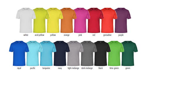 Active T, Werbeshirt für Sport und Freizeit mit Ihrem Logo bedruckt.