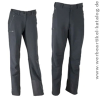 Outdoor Pants, elastische Outdoorhose mit leicht geformter Kniepartie mit individuellem Branding! 