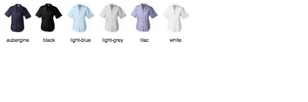Modische Bluse mit Ihrer Werbung - ideal für Messen odere andere Events Modische Bluse mit Ihrer Werbung - ideal für Messen odere andere Events