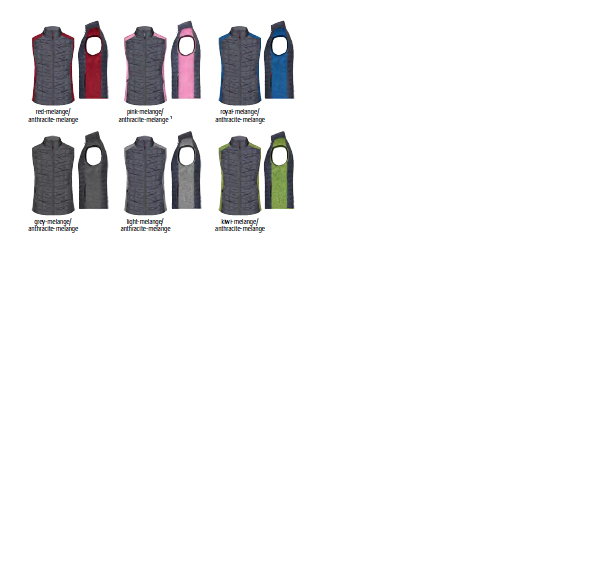 Knitted Hybrid Vest, Weste im stylischen Materialmix als Promotionjacke mit Ihrem Logo! Knitted Hybrid Vest, Weste im stylischen Materialmix als Promotionjacke mit Ihrem Logo!
