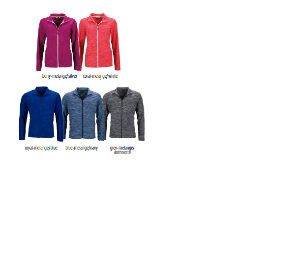 Fleecejacke in modischer Melange-Optik, Werbejacken mit Ihrem individuellen Branding! Fleecejacke in modischer Melange-Optik, Werbejacken mit Ihrem individuellen Branding!
