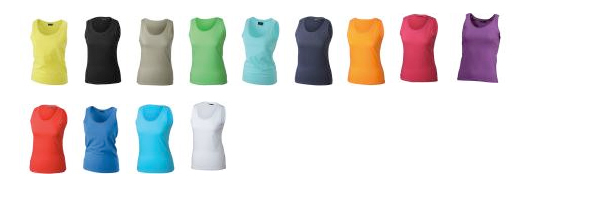 Ladies Tank Top, Trägershirt als Werbeartikel für die Damen. Ladies Tank Top, Trägershirt als Werbeartikel für die Damen.