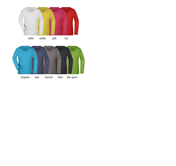 Langarm Shirt aus weichem Elastic-Single-Jersey - Ladies Stretch Shirt Long-Sleeved, als Werbeshirt mit Ihrem Logo! Langarm Shirt aus weichem Elastic-Single-Jersey - Ladies Stretch Shirt Long-Sleeved, als Werbeshirt mit Ihrem Logo!