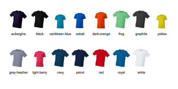 Ladies Slim Fit T - Werbeshirts in bunten Farben. Ladies Slim Fit T - Werbeshirts in bunten Farben.