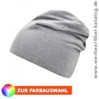 Jersey Beanie - schicke Mtze als Werbeartikel! 