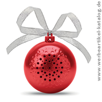 JINGLE BALL - Lautsprecher und auffälliger Werbeartikel Weihnachten JINGLE BALL - Lautsprecher und auffälliger Werbeartikel Weihnachten