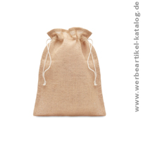 JUTE SMALL, Jute Säckchen als Werbemittel mit Ihrem Logo. JUTE SMALL, Jute Säckchen als Werbemittel mit Ihrem Logo.