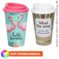 Kaffeebecher Premium - praktischer To Go Becher mit Werbung! Kaffeebecher Premium - praktischer To Go Becher mit Werbung!