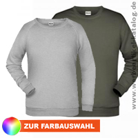 Klassisches Rundhals Sweatshirt - Basic Sweat als Werbemittel mit Ihrem Logo! 