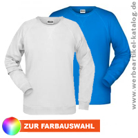 Klassisches Sweatshirt - bedrucktes Sweatshirt mit Ihrer Werbung!