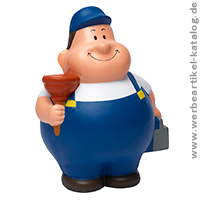 Klempner Bert® - Werbeartikel SQUEEZIES® zum Stressabbau! Klempner Bert® - Werbeartikel SQUEEZIES® zum Stressabbau!
