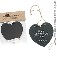 Kreidetafel Herz - Streuartikel für einen besonders lieben Kunden! 