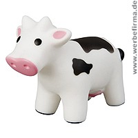 Diese Kuh quietscht und ist ein netter Werbeartikel für Kinder ab 36 Monaten Diese Kuh quietscht und ist ein netter Werbeartikel für Kinder ab 36 Monaten