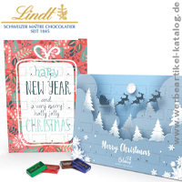 Lindt Adventskalender Naps ECO, als Werbemittel Weihnachten, komplett aus FSC®-zertifiziertem Karton! Lindt Adventskalender Naps ECO, als Werbemittel Weihnachten, komplett aus FSC®-zertifiziertem Karton!