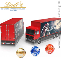 LINDT ADVENTSKALENDER LKW- Werbeartikel Adventskalender und ein echter Hingucker!  