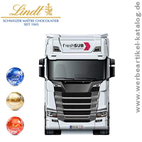 Lindt Lindor Adventsspender LKW Eco- Adventskalender fr Speditionen