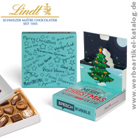 Lindt Mini Pralines in Christmas Pop-Up - Weihnachts Kundengeschenke! Lindt Mini Pralines in Christmas Pop-Up - Weihnachts Kundengeschenke!