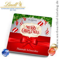 Lindt Xmas Box Eco individuell, Werbeartikel Adventskalender mal anders! 