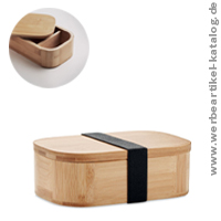 LADEN, Lunchbox aus Bambus, als Werbemittel für Kunden und Mitarbeiter!