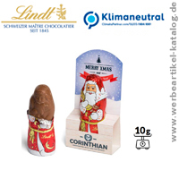 Lindt Schoko Nikolaus 10g - Weihnachts Werbeartikel, so lecker!!! 