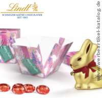 Lindt Oster-Überraschung in Werbekartonage, als Werbeartikel mit Ihrem Logo! Lindt Oster-Überraschung in Werbekartonage, als Werbeartikel mit Ihrem Logo!