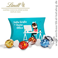 Lindt Se Gre als ses Geschenk fr Mitarbeiter im Homeoffice - so sagen Sie auf nette Weise Danke! 