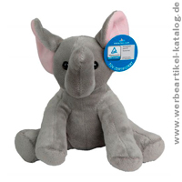 Linus, Werbeartikel Plüschtier Elefant für Kinder Linus, Werbeartikel Plüschtier Elefant für Kinder