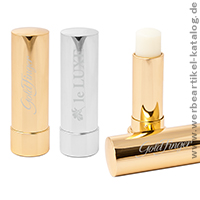 Lipcare Deluxe, Lippenpflegestift als Werbeartikel mit Ihrem Logo.