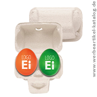 Logo Ei 2-er Box - genau das richtige Werbegeschenk Ostern. Logo Ei 2-er Box - genau das richtige Werbegeschenk Ostern.