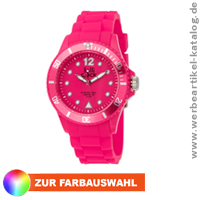 Lolly Clock - modische Werbeartikel Armbanduhr in ansprechenden Farben !