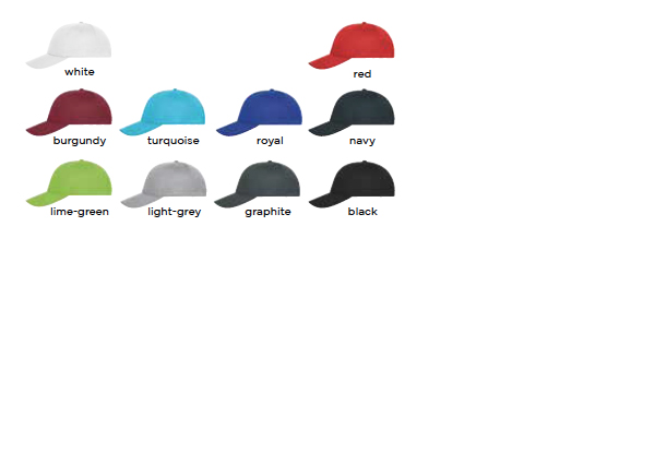 6 Panel Cap mit ungebürsteter Oberfläche, Werbecaps mit Ihrem Logo! 