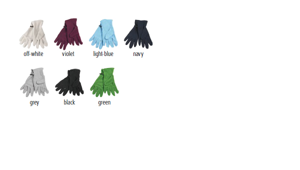 Microfleece Handschuhe, Werbeartikel für den Winter,  für Damen und Herren.