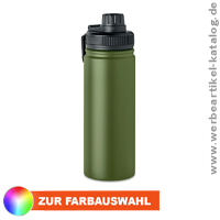 MILI, doppelwandige Isolierflasche als Werbegeschenk mit Ihrem Logo!