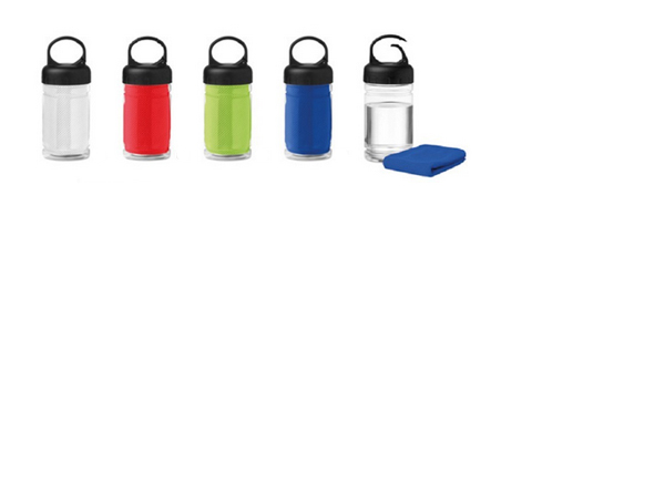FRIS Trinkflasche und Sporthandtuch , als Werbeartikel mit Ihrem Logo bedruckt. FRIS Trinkflasche und Sporthandtuch , als Werbeartikel mit Ihrem Logo bedruckt.