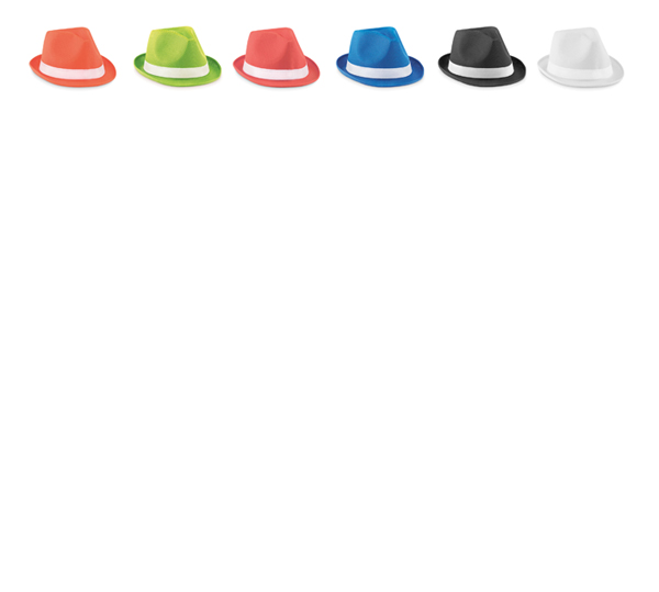 WOOGIE, farbiger Hut bedruckt mit Ihrer Werbung! 