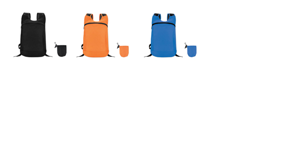 JOGGY faltbarer Sport-Rucksack als Werbemittel, bedruckt mit Ihrem Logo!