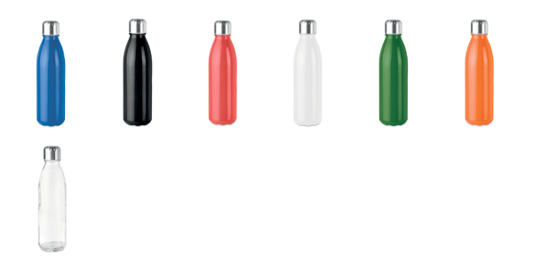 Trinkflasche ASPEN GLASS als Kundengeschenk mit Ihrem Logo!