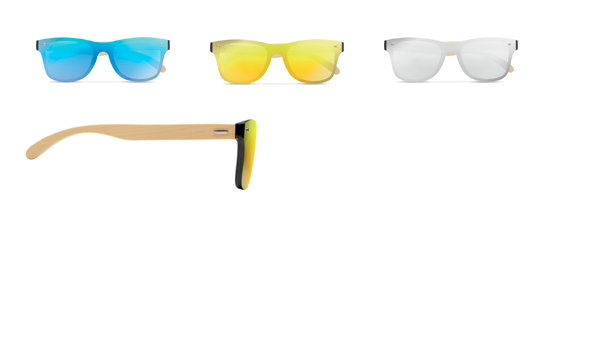 ALOHA - Werbe-Sonnenbrille mit Bügeln aus Bambus ALOHA - Werbe-Sonnenbrille mit Bügeln aus Bambus