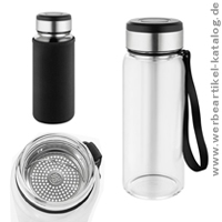 Metmaxx® Wasserflasche GenerationRefillGourmet - als Werbegeschenk diese Wasserflasche aus Borosilikatglas! Metmaxx® Wasserflasche GenerationRefillGourmet - als Werbegeschenk diese Wasserflasche aus Borosilikatglas!