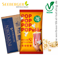 Mikrowellen Popocorn, als Werbeartikel mit Ihrem Druck 4c Euroskala Mikrowellen Popocorn, als Werbeartikel mit Ihrem Druck 4c Euroskala