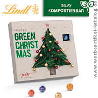 Mini-Kugeln Adventskalender - leckere Weihnachts Kundengeschenke mit Lindor Mini-Kugeln. 