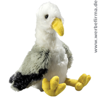 Möwe Jonathan, Plüschtiere mit Iher Werbung. Möwe Jonathan, Plüschtiere mit Iher Werbung.